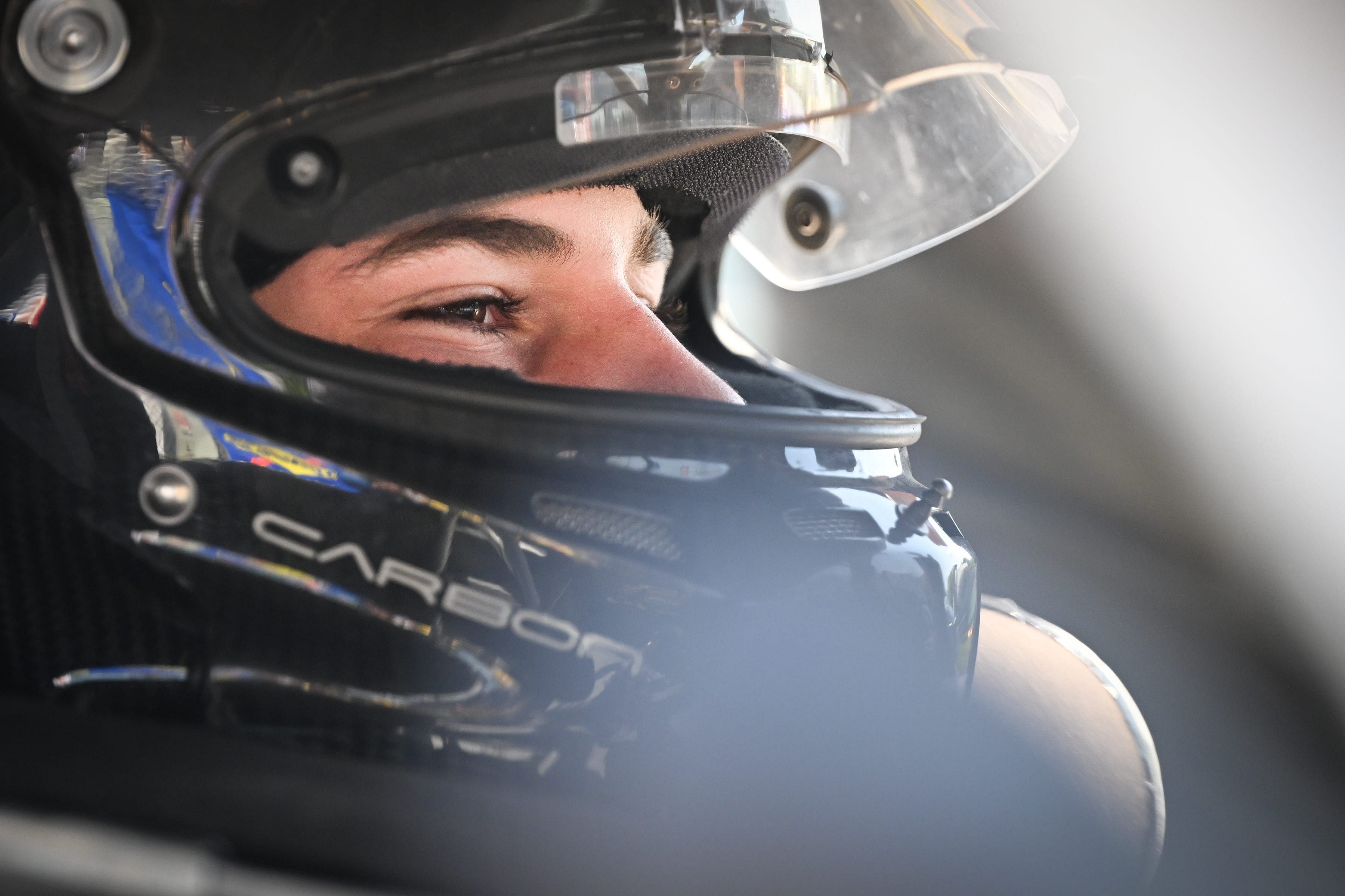 Tristan McKee prepares for TA2 practice at the Trans Am Cheese Capital Cup. Source: Imagn